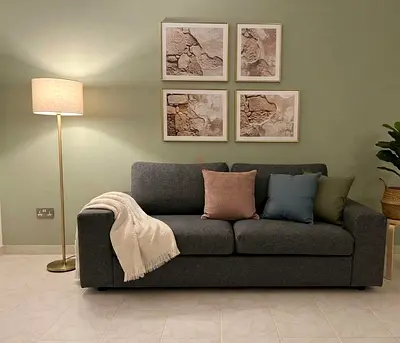 Easy Sofa-to-Bed Conversion
Designed for convenience, this 2-seater sofa quickly transforms into a c