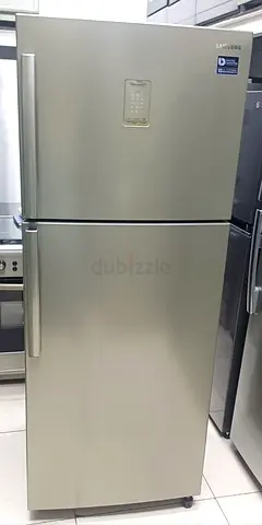 Silver Top Freezer Refrigerator - Good Working Condition