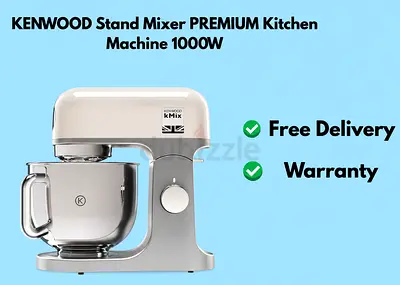 KENWOOD Stand Mixer PREMIUM Kitchen Machine 1000W