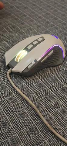 Wired RGB Gaming Mouse - Ergonomic with Adjustable DPI (Good Condition) With original box 📦