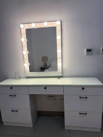 Custom Dresser with Star Light mirror for sale