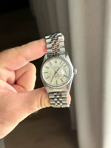 Rolex DateJust 16014 36mm Linen Dial