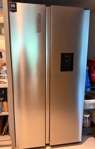 Hisense Side-by-Side Fridge with Water Dispenser