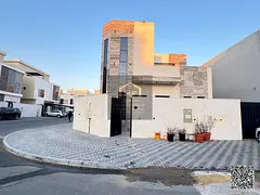 🌳 Modern Corner Villa for Sale in Al Helio – Opposite Al Hamidiyah Park | 4 Master Beds + All U