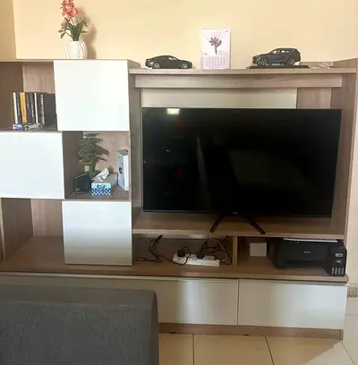Tv stand with drawers