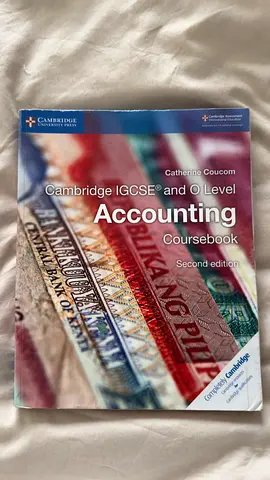 Cambridge IGCSE  O Level Accounting Coursebook (2nd Edition) - Good Condition