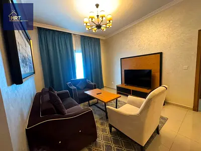 شقة مفروشة بغرفة نوم واحدة | Allure Suites | دخول المسبح والنادي الرياضي
