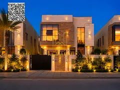 Villa including registration fees at a reasonable price directly on the main road. Freehold ownershi