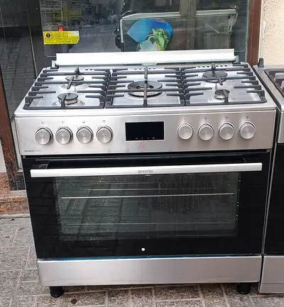 Stainless Steel 5-Burner Gas Range with Oven (Gorenje) - Good Condition working fre home delivery