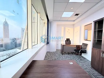 Fully Fitted 190 Sqft Office | Premium Business Center at Damac Executive Heights | Ideal for Startups & Small Teams