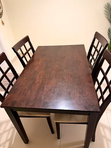 4 seater dining table set for sale