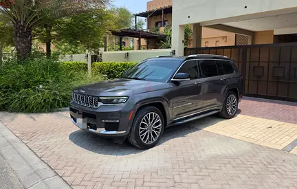 Dhs 118,000/= خليجي Jeep Grand Cherokee L Summit 5.7 L - V8 - Gcc 2023