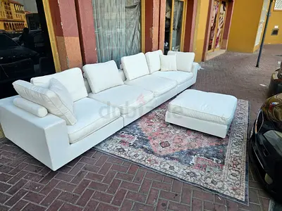 Marina Home Modular Sofa with footstool