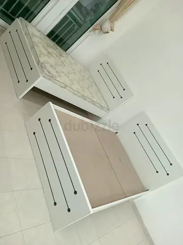 Double Bed with Mattress (120×190cm)