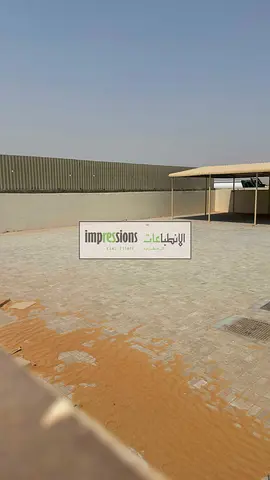 Open Yard for Rent in Sajja Industrial Area Sharjah | 6,372 Sq.Ft Yard + 1,500 Sq.Ft Shed | 100 KW Power