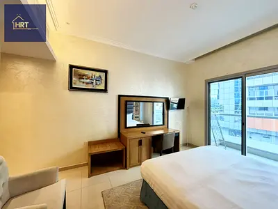 استوديو مفروش | Allure Suites | دخول المسبح والنادي الرياضي