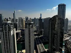 Furnished 2BR Apartment | Amwaj 4 JBR | Marina & City Views