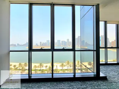 Ultra-Premium Fully Fitted Office | Panoramic Views | Chiller-Free | Al Mamzar Corniche