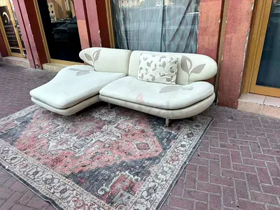 Natuzzi L Shape Sofa Beige Excellent condition