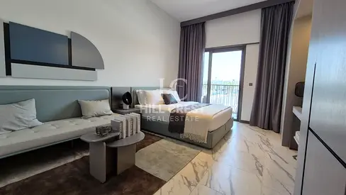 Fully Furnished Studio | Large Balcony | Vacant | MBR City