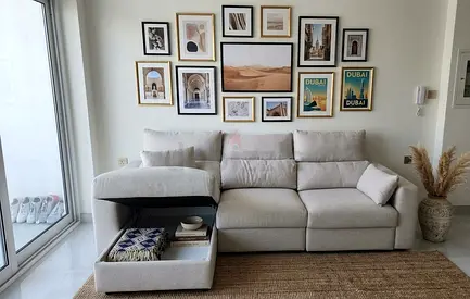 Space-Saving Sofa Bed
Comfortable L-Shape Design
Storage Included
Left or Right Fitting
Size: 250 ×