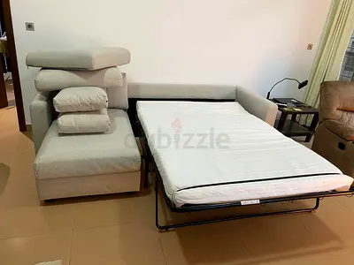 Perfect condition IKEA vimle lshape sofa bed with storage beige color