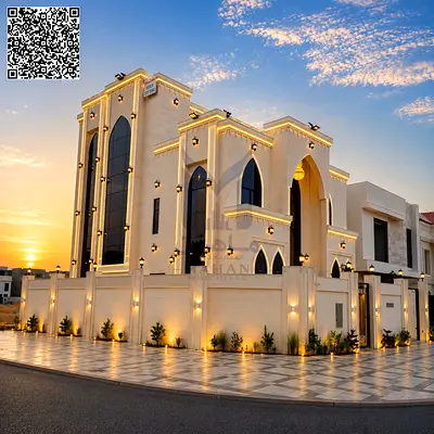 Classic Corner Luxury 7-Bedroom Villa for Sale in Al Helio 1, Ajman | 4,300 Sq. Ft. | Freehold