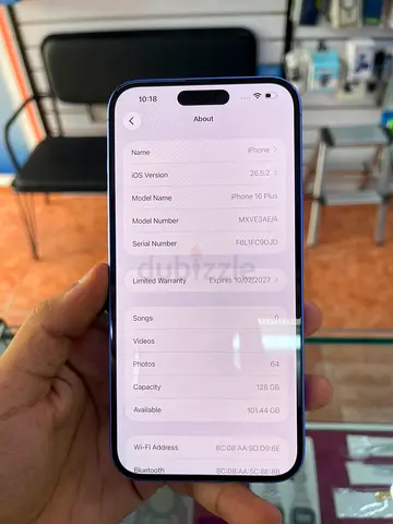 iPhone 16 Plus - 128GB, Good Condition, UAE with box