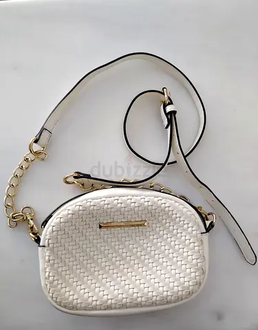 Aldo White Sling Bag for Girls
