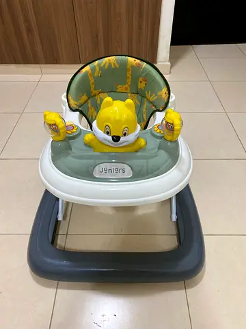 Juniors Baby Walker with Seat and Toy Tray - Good Condition