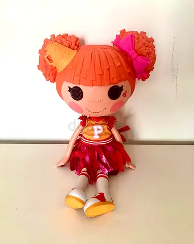 Lalaloopsy Peppy Pom Poms Full Size Cheerleader Doll 13in With Shoes.