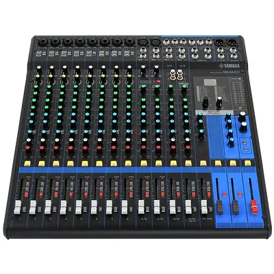 Yamaha MG16XU 16-Channel Audio Mixer (Good Working Condition)