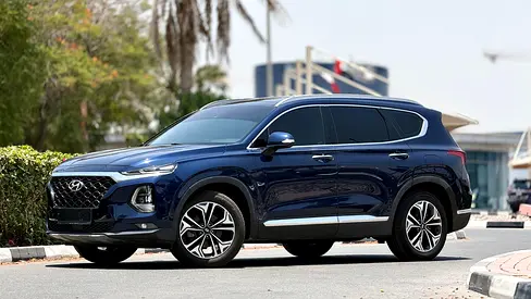2020 Hyundai Santa Fe 3.5L H-Trac V6 ( Top of the line ) Gcc specs