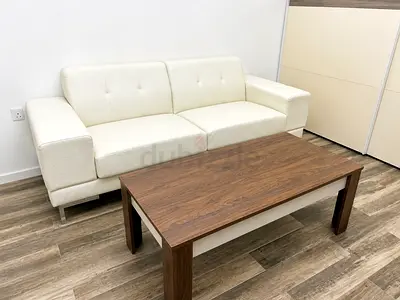White 3-seater Sofa  sale