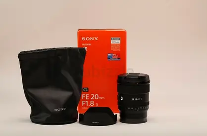 Sony FE 20mm F1.8 G Lens – Like New