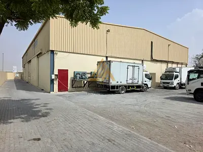 Prime Industrial Investment | 4-Unit Warehouse/Cold store Complex | 126 KVA | Al Sajaa