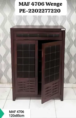 Wenge Wooden Storage Cabinet MAF 4706 - 120 x 85 cm