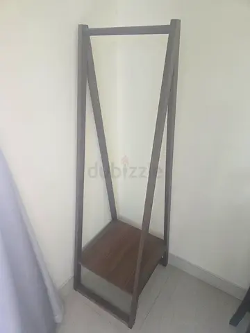 Muji Modern Minimalist A-Frame Clothing Rack with Bottom Shelf