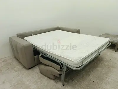 Original leather Natuzzi Italia brand Sofabed