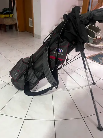 U.S. Kids Golf Bag Ultralight Series with Rain Hood - Good Condition