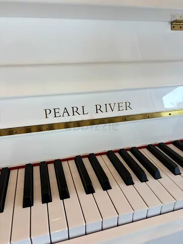Pearl River EU-110 Upright Piano - White