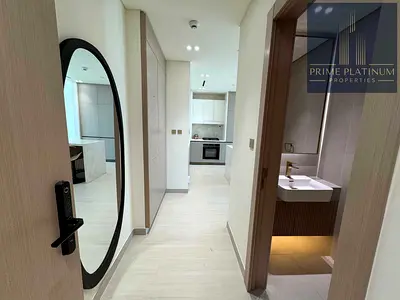Brand New Luxury Furnished 1 Bedroom | 12 Cheques|with sofa bed | available close & open kitchen