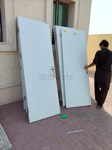 Set of 3 White Interior Doors with Handles and Hinges