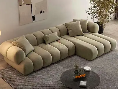 Brand New Luxury Low-profile Modular L Shape Sofa - Premium Quality  Finishing