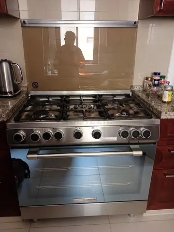 TecnoGas superior Full Gas Cooker 90x60cm With Oven Made in Italy