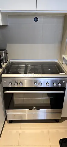 Electrolux Freestanding Gas Cooker with Oven - Stainless Steel