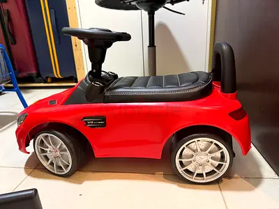 Red Mercedes AMG Ride On Push Car for Kids (1-3 years old)