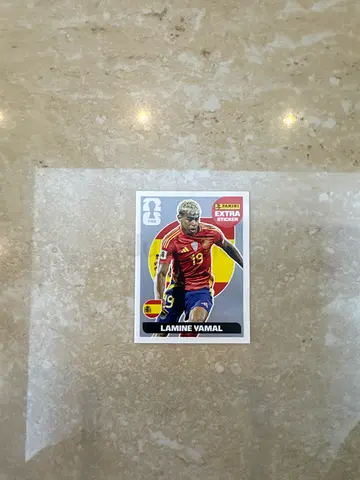 Panini Lamine Yamal Silver Extra Sticker