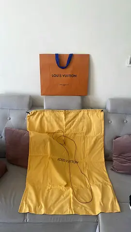 Louis Vuitton Dust Bag and Paper Shopping Bag - Authentic Packaging