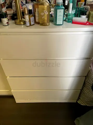 White ikea drawers for sale